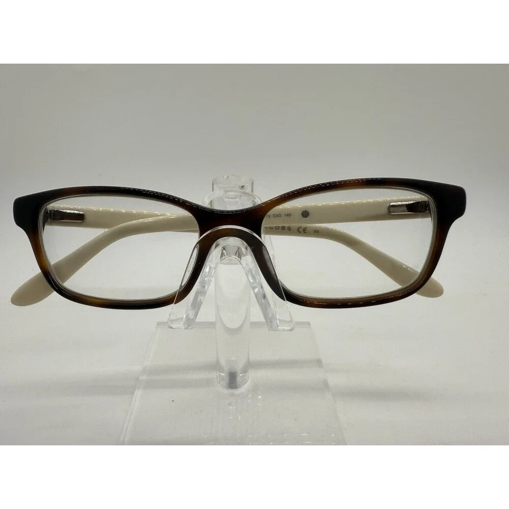 Marc by‎ Marc Jacob MMJ 578 Tortoise-Shell Pattern Vtg, Hard Case, Pouch & Cloth